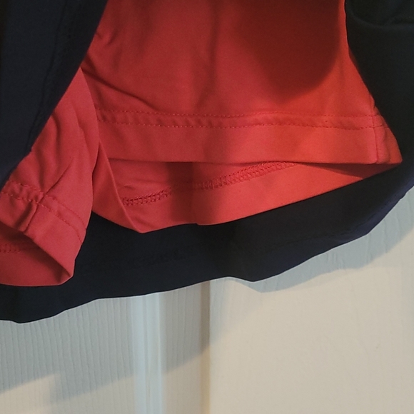 Navy Blue Lily's Tennis Skirt - Picture 2 of 4